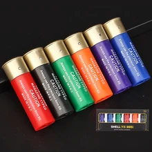 15 Rounds BBs Shotgun Shells Model Holder Airsoft Shotshell  for 6mm BB Bullet Ammo Shell Model （6pcs Shells） Gun Accessory