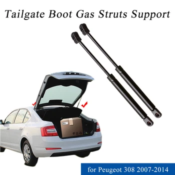 

1PCS Car Accesories For Peugeot 308 2007-2014 Auto Rear Tailgate Boot Lift Support Gas Struts Adjust Spring