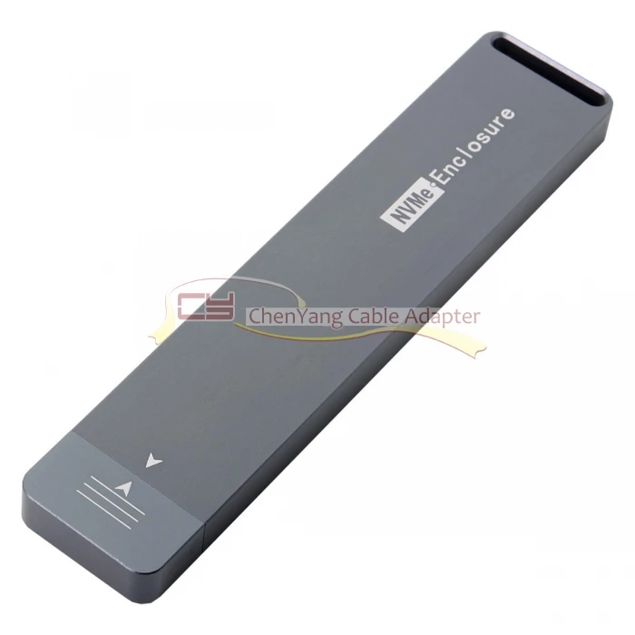 NVME M-key M.2 NGFF SSD Внешний PCBA адаптер конвейера RTL9210 чипсет с чехол для USB 3,0
