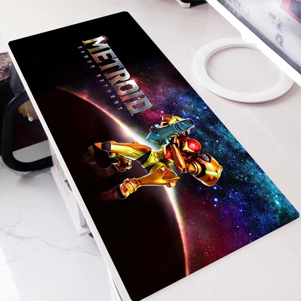 

Metroid Mousepad 900x400x2mm Present Computer Mouse Mat Gamer Gamepad Pc Customized Gaming Mousemat Desk Pad Office Padmouse