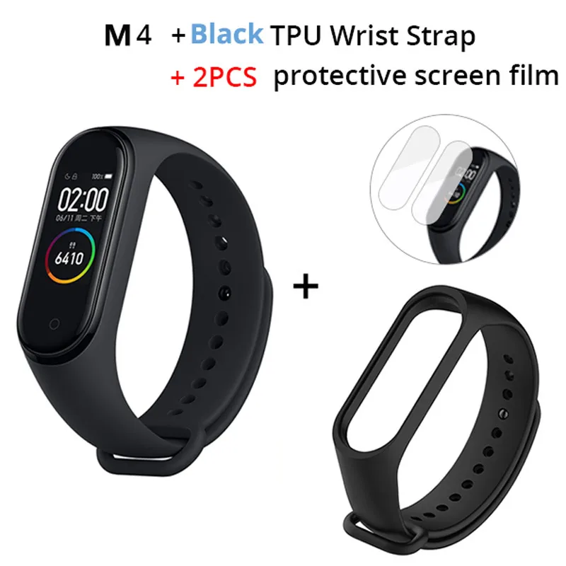 RGLM M3 смарт-браслет Фитнес трекер Смарт-браслет-трекер крови Давление Bluetooth Смарт-часы спортивные часы - Цвет: Black Black strap