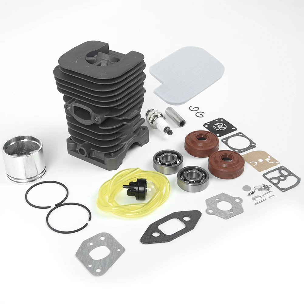 

Cylinder Piston Kit For Poulan P3314 P3416 P3816 P3516PR Chainsaw 530071884 41mm Large diameter kit cylinder piston ring