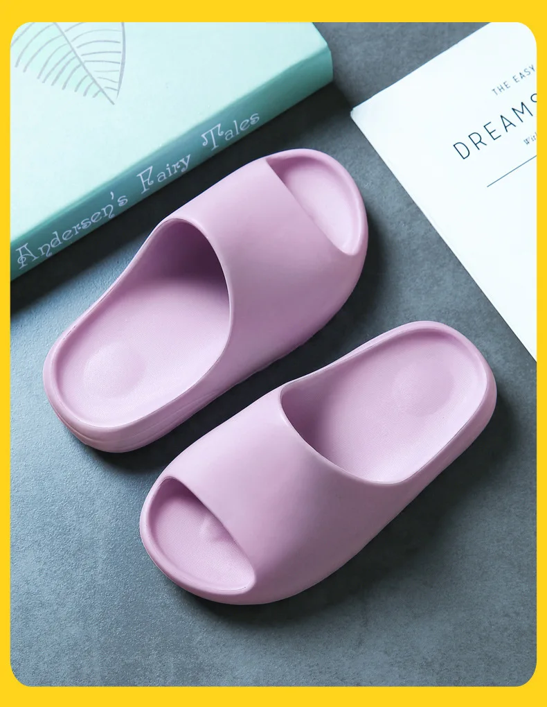 Sandal for girl 2021 New Children Slippers Bathroom House Shoe Flip Flops Kids Indoor Sandals Toddler Girl Shoes Thick Button Soft Boys Shoes girls shoes