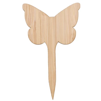 

50PCS Gardening Bamboo Flower Insert Card Succulent Signage Butterfly Type Classification Mark Label