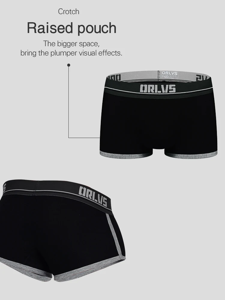 Для мужчин гей мужское нижнее белье, боксеры, Cueca, хлопок Boxershort Мужская одежда мужские трусы Трусы-шорты воздухопроницаемая комфортная обувь Homme OR198