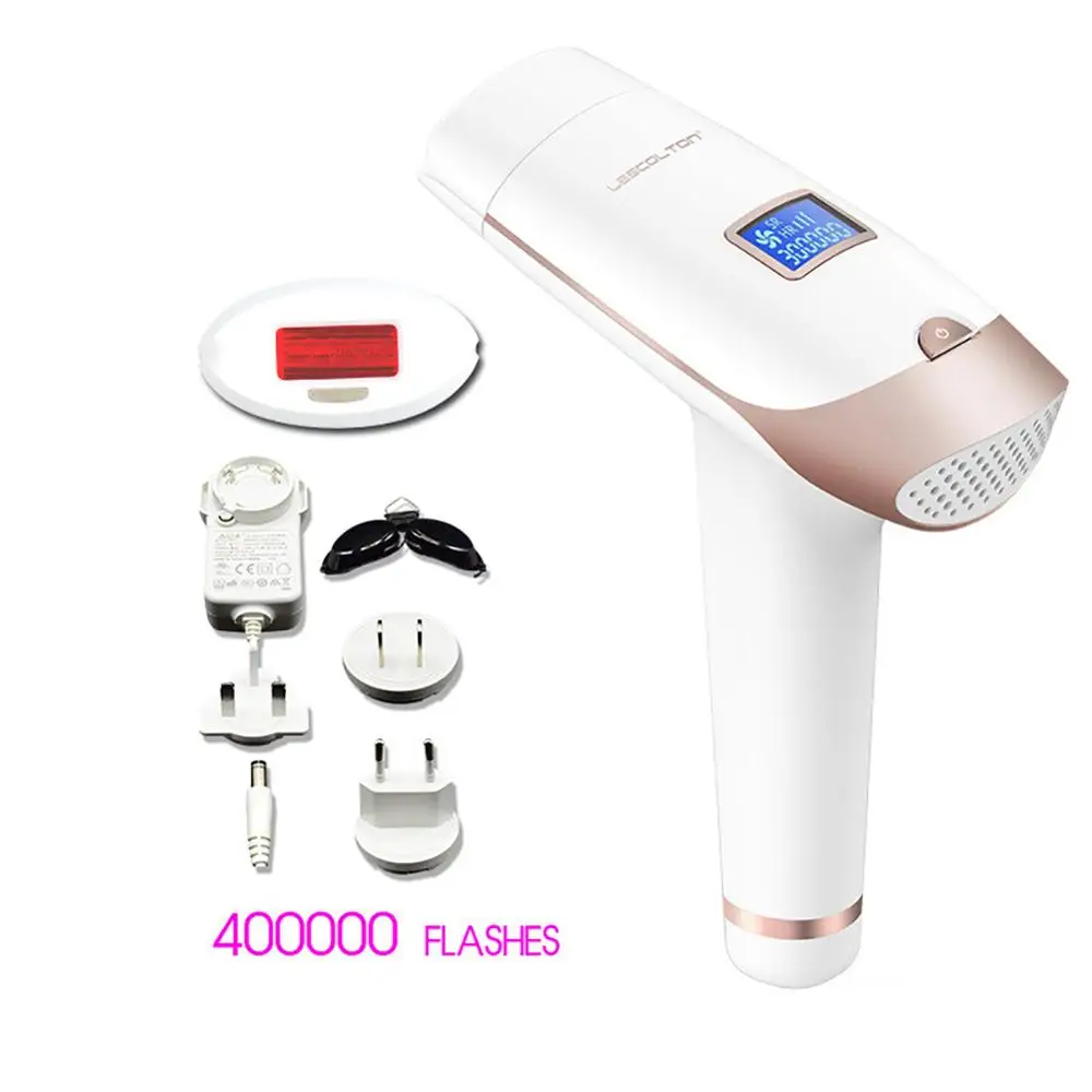 

LESCOLTON 4IN1 Laser Hair Epilator LCD Display Depilador Permanent Hair Removal Device Laser Home 1000000 Light Pulses Epilator
