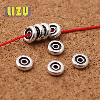 

diy jewelry accessories 6-12mm ancient gold ancient silver Tibetan silver alloy septa Buddha beads spacer septa beads wholesale