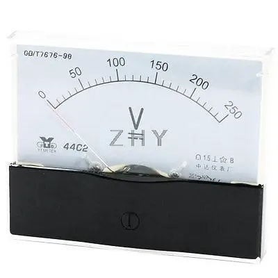 

Measurement Tool Analog Panel Voltmeter DC 0 - 250V Measuring Range