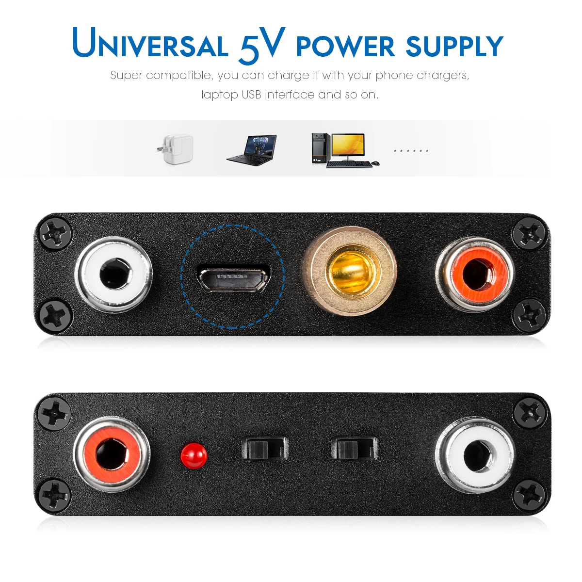 Douk Audio HiFi ультра компактный MM MC фонограф проигрыватель для поворотного стола