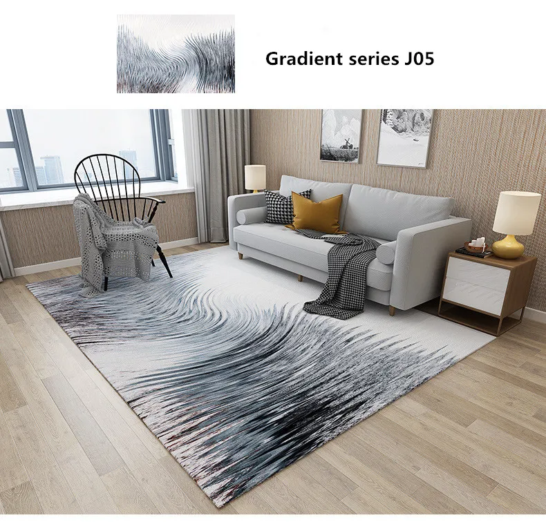 2 large size geometric office soft non-slip mat (4)