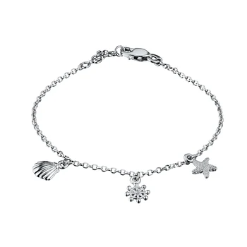 

Bracelet silver diamond e0601br05180500