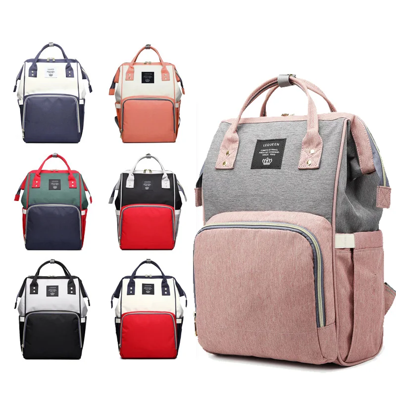 

Baby Diaper Bag Multifunctional Baby Travel Nappy Backpacks Waterproof Mummy Bag Mommy Maternity large nursing Backpack
