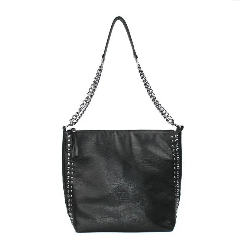 DIINOVIVO женские сумочки с заклепками для отдыха, женская сумка-мессенджер, женская сумка-ведро, Женская хозяйственная сумка через плечо, сумки WHDV1249