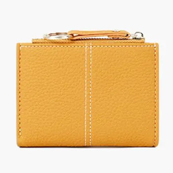 

Fashion WoMan Leather Wallet Credit Card Holder Purse Lady Short Handbag Keyring Pocket Coin Bag
