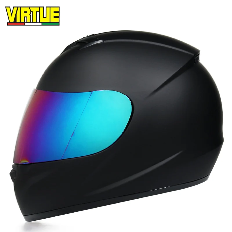 Полнолицевой шлем moto rcycle шлемы Racing dot capacete de moto ciclista para moto cross cask casco s m l xl матовый черный - Цвет: a2