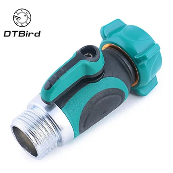 

3/4" Straight Water Valve Connector Agriculture Hose Adapter with USA Standard Thread Gardening Tools and Equipment 1 Pc