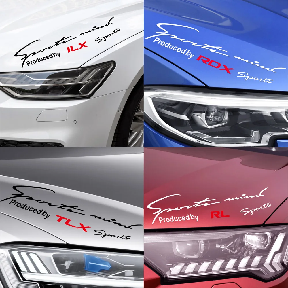 40*9 6 см наклейка для стайлинга автомобиля отражающая лампа бровей ACURA MDX ILX RDX TLX