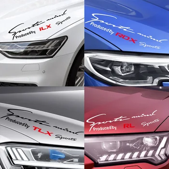 

40*9.6CM Car Styling Decal Car Reflective Lamp Eyebrow Sticker For ACURA MDX ILX RDX TLX TLX RL