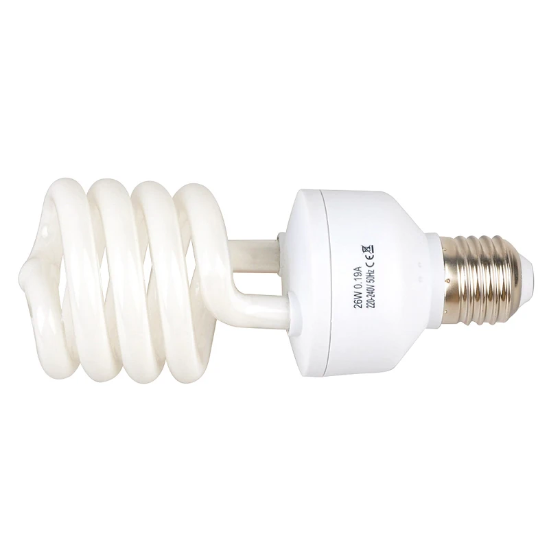 15.0 UVB Intense Fluorescent Terrarium Lamp Reptile UVB Bulb Screw Thread 220-240V 110V-130V 13W 26W Available reptile heating lamp,reptile light bulb,reptile lamp bulb