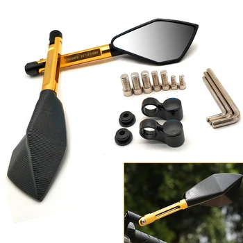 

Universal Motorcycle Mirrors Aluminum View Rearview Side Mirror For KTM Adventure 1050 RC8 Super Adventure 1290 65 85 125 SX