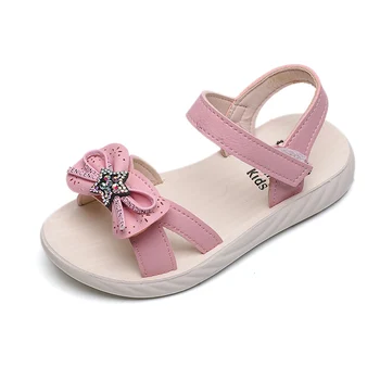 

Fashion Girls Sandals Gladiator Butterfly Soft Children's Beach Shoes Kids Summer Floral Sandalias Princess Shoes Student Sandal