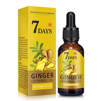 

Ginger Germinal Essential Oil 7 Days Hair Regrowth Serum Nourishing Scalp Hair Root Anti-hair Loss Hair Growth Products 30ml