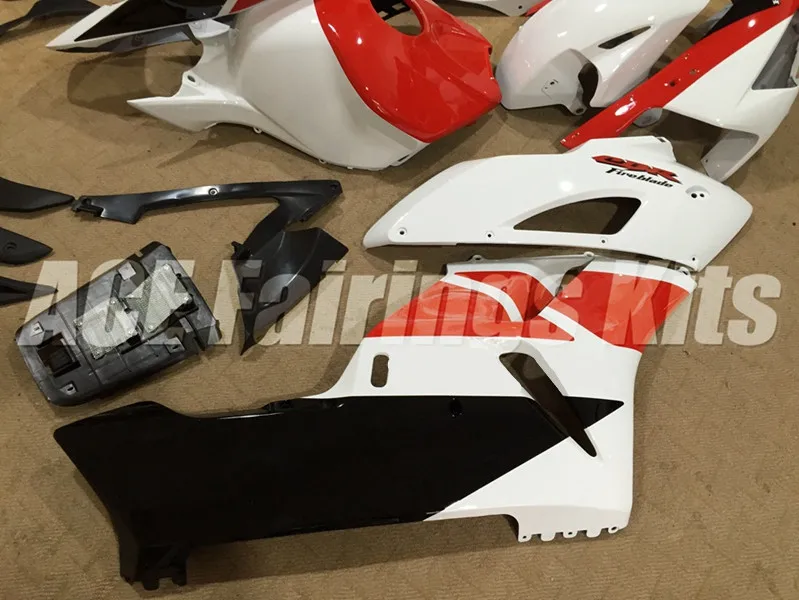4 подарки литья под давлением ABS полный обтекатель комплект Подходит для Honda CBR1000RR cbr1000 04 05 2004 2005 набор тела красный белый