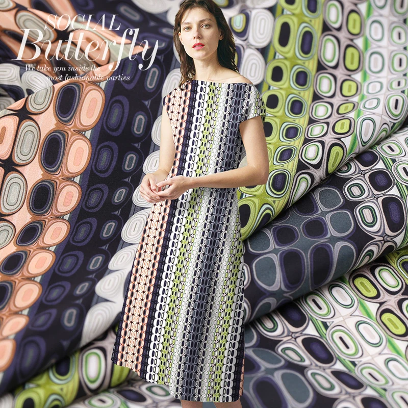 

114cm*100cm striped silk fabric crepe de chine Summer Mulberry Silk Crepe Lining Ventilation Comfortable Silk Dress Shirt Cloth