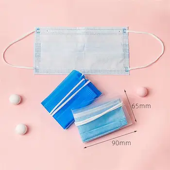 

10PCS Face Mask Storage Clip Plastic Portable Mask Storage Case Mask Folder Clip Easy to Carry Mask Portable Storage Bag