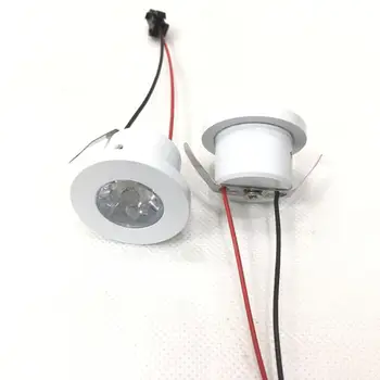 

cabinet Luminaire mini spot Light Abajur 5pcs/lot 1w Led Lamps,led Lamps cabinet light.ac95-265v Input Voltage,led