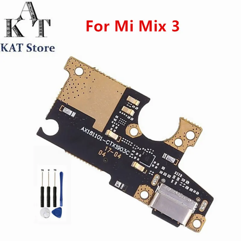 

1PCS For Xiaomi Mi Mix 3 charger port board Charging Board Charger Board Flex Cable Ribbon Replacement Parts