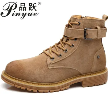 

New Boots Men Winter Snow Boots Men Outdoor Activity Sneakers Boots Warm Lace Up High Top Fashion Shoes Men Safety Boots