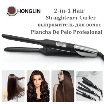 

Honglin Clectric Hair Straightener 30S Fast iron Ceramic Heating Hair Curling Wave Hair iron Curler Styling Tools For Women