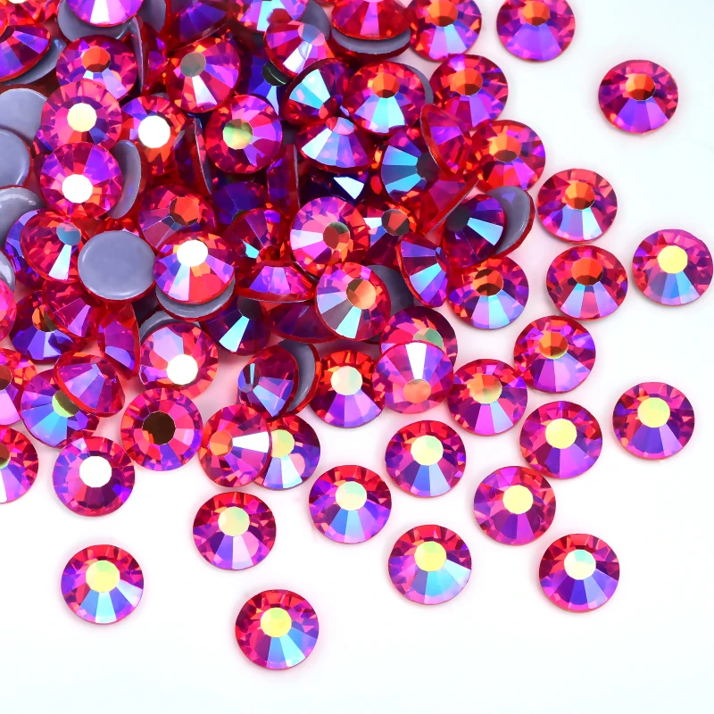 й?AB 50 Orange AB Oleeya High quality Better DMC iron on strass hot fix rhinestones