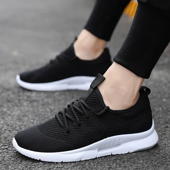 

2019 New Men Casual Sport Shoes Lightweight Men Outdoor Breathable Running Shoes Fashion Men Walking Shoes Comfortable Footwear