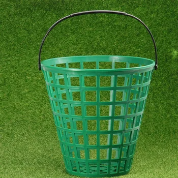 

Golf Ball Basket Golfball Container with Handle Ball Holder for Sports Stadium Outdoor Playing B
