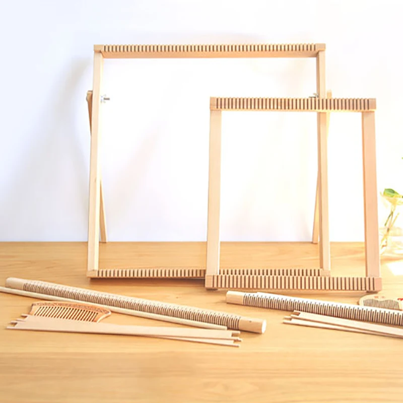 Ткацкий станок набор ручной работы костюм DIY дома гобелены шарф деревянный многофункциональный ткацкий станок швейная машина