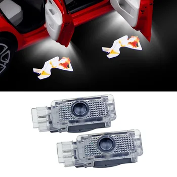 

1-25 Pair Sexy Lady Car Door Ghost Shadow Light For Mercedes Benz C Class W203 Viano SLK SLR CLK Maybach Projector Car Tuning