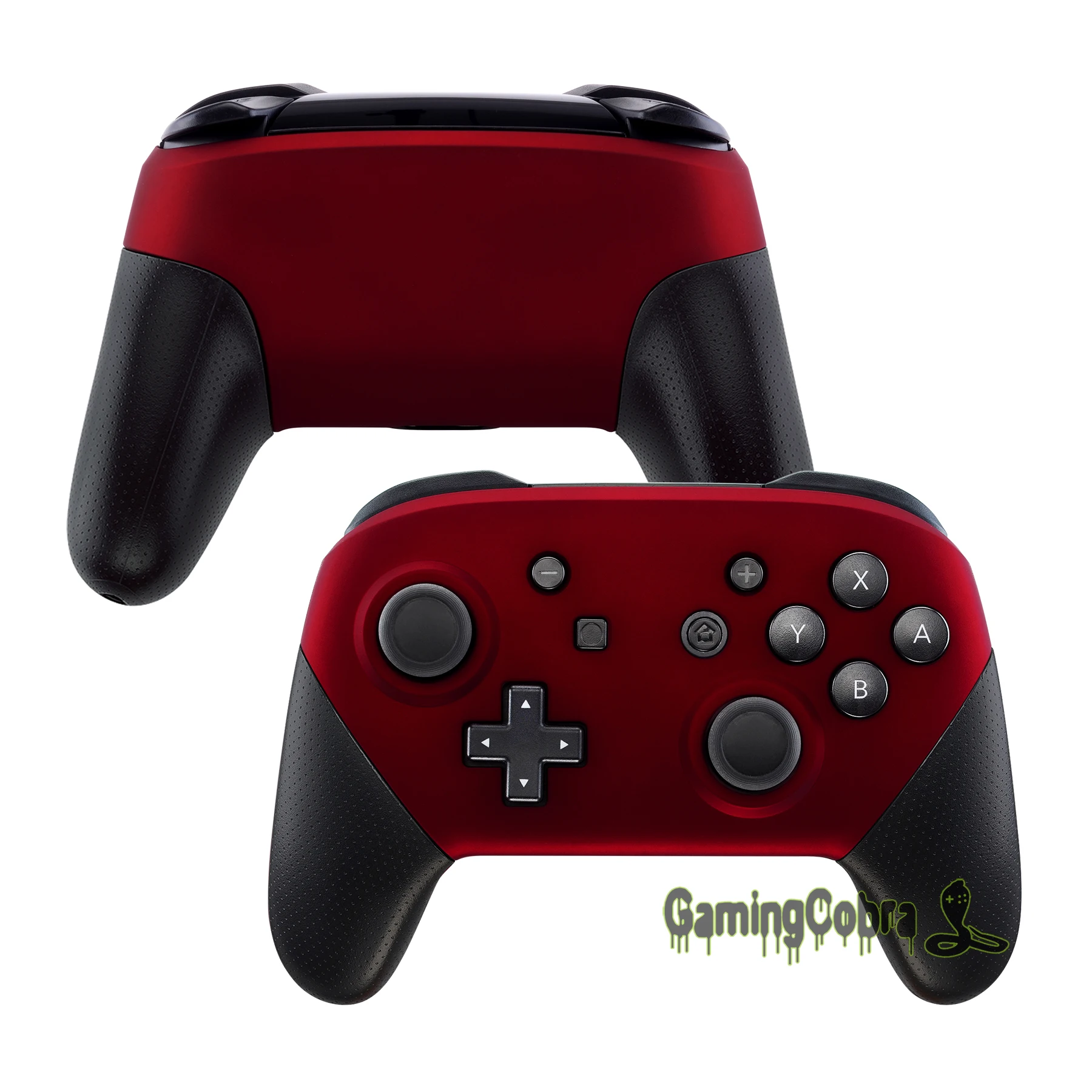 Frontal e Backplate Capa para Nintendo Personalizado Placa Substituição Case Habitação Switch Pro Controlador - Image 4