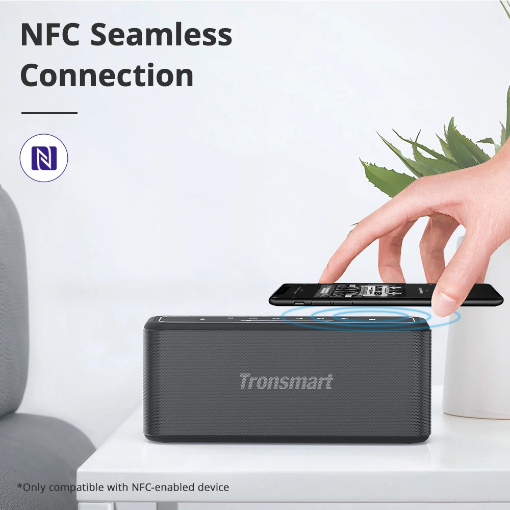 Caixa De Som Portátil Bluetooth Tronsmart Mega Pro 60w