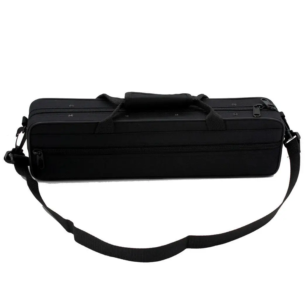 New Flute Musical Instrument Waterproof Storage Solid Black Bag Backpack