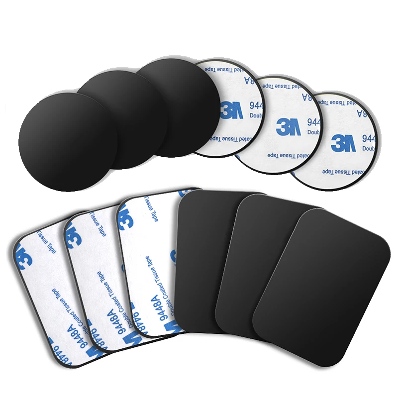 

Magnetic Disk Phone Stand Magnet Metal Plate Car Phone Holder Metal Plate Iron Sheets for Magnetic Car Phone Holder