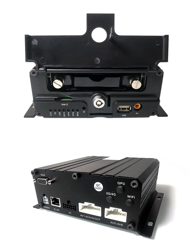 HYFMDVR Автомобильный видеорегистратор морской замкнутый телевизионный H.264 AHD 8CH Мобильный dvr для автобуса 1080 циклическая запись-датчик I/O-G