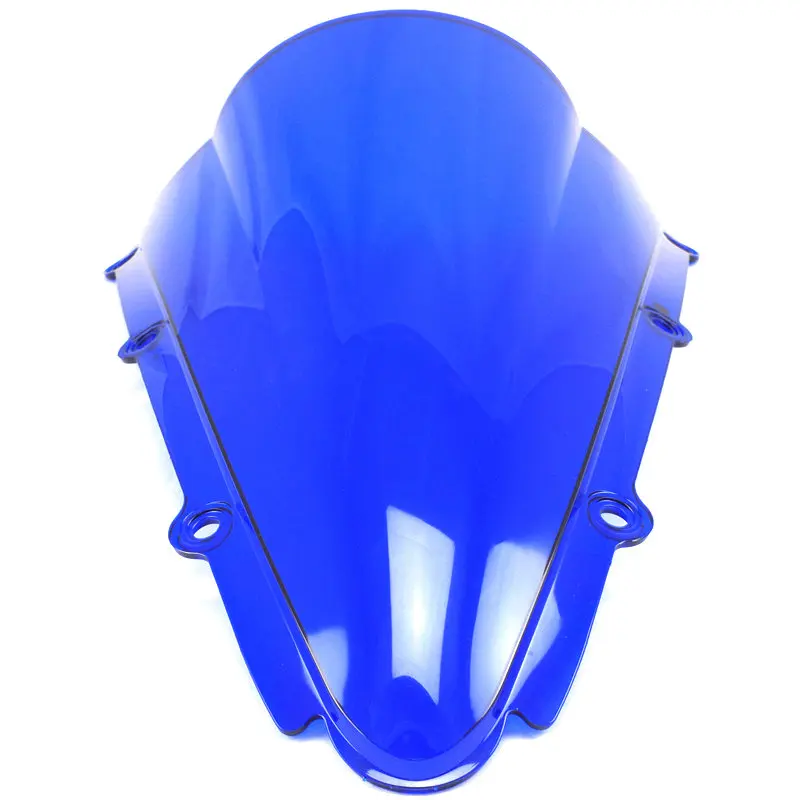 Blue Ветер экран для 2000 2001 Yamaha YZF-R1 YZF R1 1000 01 ветер экран дефлекторы лобовое стекло дым черный Иридиум - Цвет: Blue