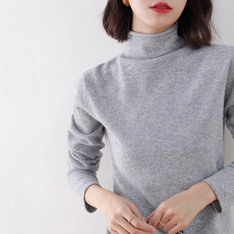 Hot Sale Soft Sweaters Women 100%  Wool Knit