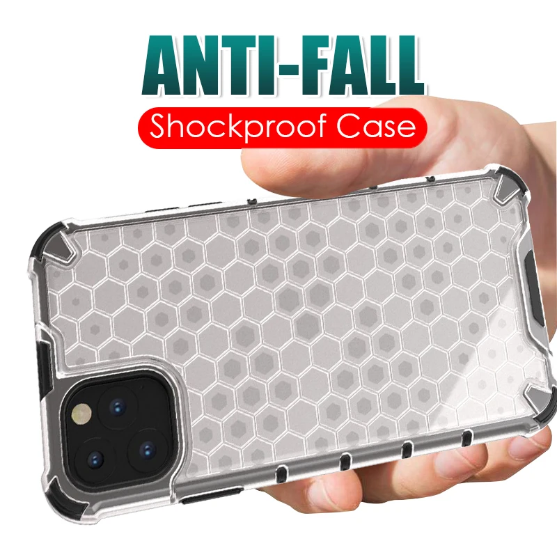 Luxury Shockproof Silicone PC Case For iPhone 6 6s 7 8 Plus Bumper Case For iPhone 11 Pro Max XS Max XR X Armor Back Cover Case Luxury Shockproof Silicone PC Case For iPhone 6 6s 7 8 Plus Bumper Case For iPhone 11 Pro Max XS Max XR X Armor Back Cover Case