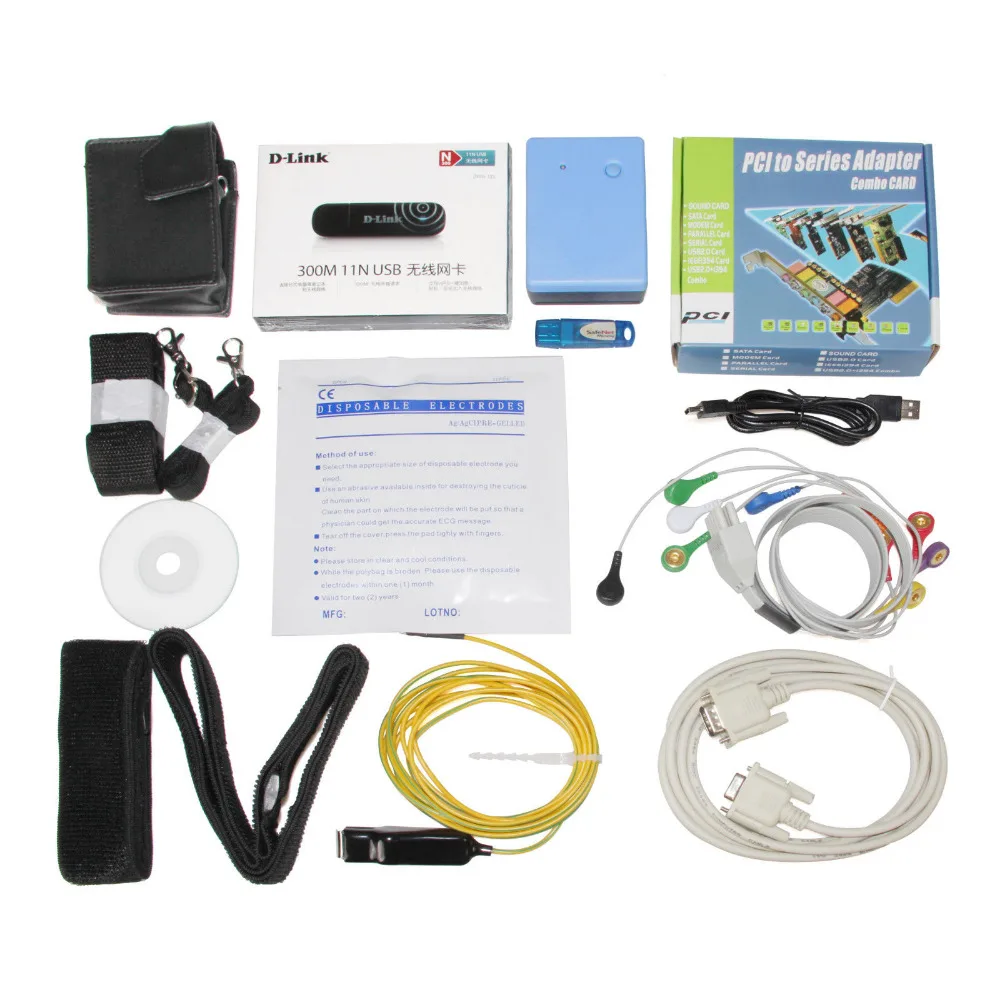CONTEC8000S Stress ECG Systems,wireless Exercise 12-Lead ECG Recorder PC Software CONTEC Newest