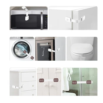 

Multi-functionPet Child Baby Safety Lock Cupboard Cabinet Door Drawer Safety Locks Children Security Protector New Arrival