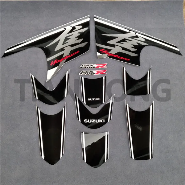 Мотоцикл для Suzuki GSXR1300 Hayabusac 08-09-10-11-12-13-14-15-16-17-18-19 весь автомобиль полный набор наклейка защитная наклейка - Цвет: 3 style