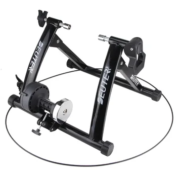 

Indoor Cycling Exercise Bicycle Trainer 6 Levels Home Bike Trainer MTB Road Bike Training 26-28"Roller Bicycle Rack Holder Stand